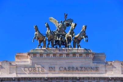 palazzo della Cassazione a Roma