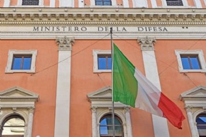 palazzo del ministero della difesa a Roma