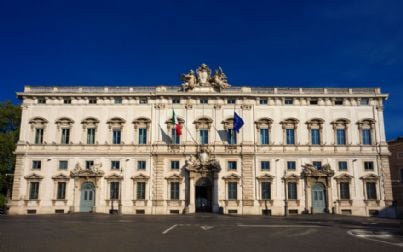 palazzo della Consulta a Roma