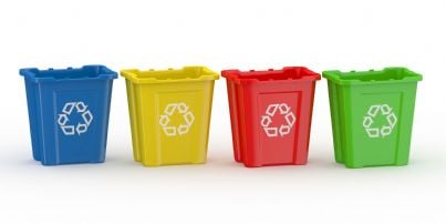 cestini per raccolta rifiuti differenziata